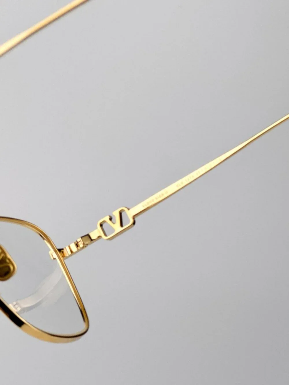 Valentino V-LOGO SIGN II VLX-167 A Butterfly Eyeglasses – Gold (Women)